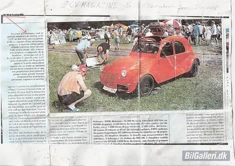 Citroën 2cv - artikel fra fransk 2cv blad, fra verdens træffet i østrig 2001 billede 14