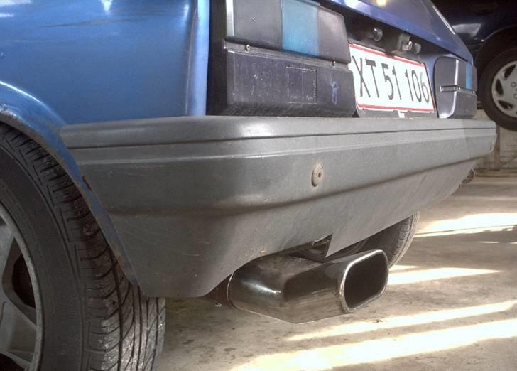 Talbot Samba LS Skrottet - Så fik jeg lavet min udstødning og sat den anden bagpot på billede 15