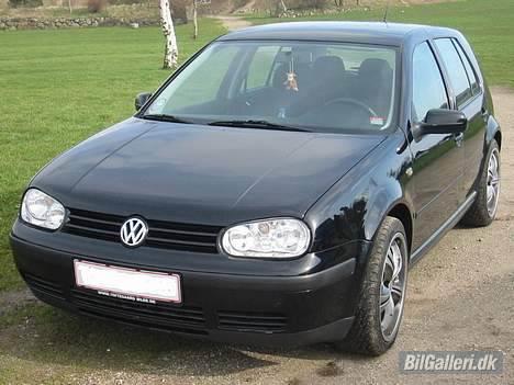 VW golf IV 1,8 20v - sådan så den ud da jeg købte den billede 1