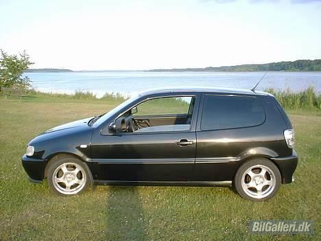 VW Polo 6N 1.6 - TOTALSKADET - Det så ikke så fedt ud med 195/45/15 foran og 195/50/15 bagpå :( billede 5