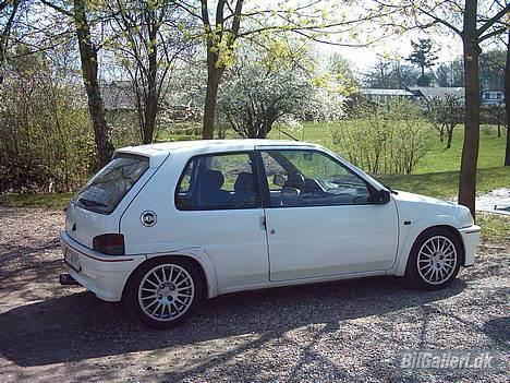 Peugeot 106 1,3 Rallye(solgt) - Bilen som jeg købte den billede 1