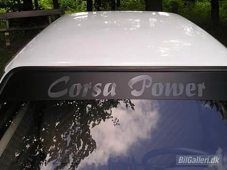 Opel Corsa A (solgt) - Corsa Power billede 7