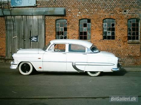 Amerikaner Chevrolet Bel Air / 210 - Skal have nogle matblaa eller roede scalops til foraart.. billede 2