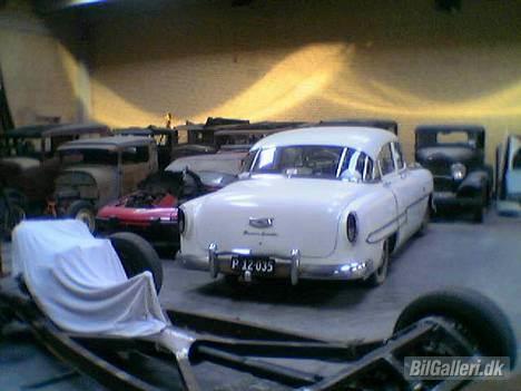 Amerikaner Chevrolet Bel Air / 210 - Vinterhi i godt selskab (taget med mobil) billede 8