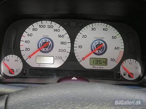 VW Golf 3 1.8 GL Movie - Egen speedometer design billede 9