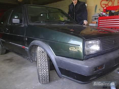 VW Golf 2 GTi  givet væk - Fint dækmønster billede 4
