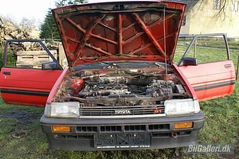 Toyota Corolla gt.Ae82.Twinneren billede 7