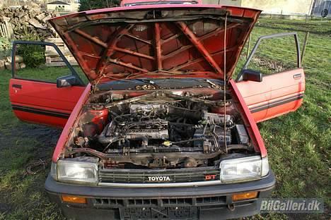 Toyota Corolla gt.Ae82.Twinneren billede 16