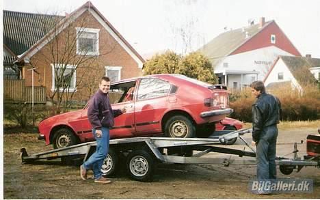 Opel vectra b  cdx savnet ! - min dejlige alfasud 1,5 ti,  efter møde med et træ  (øv) billede 19