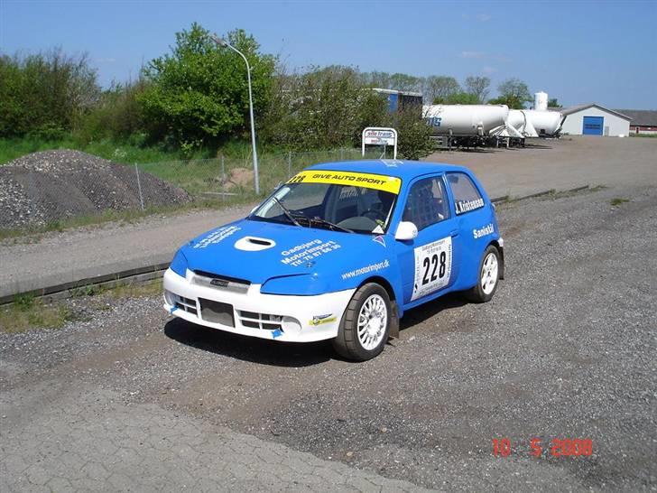 Toyota Starlet Rallycross solgt - Ja sådan ser hun ud!! billede 1