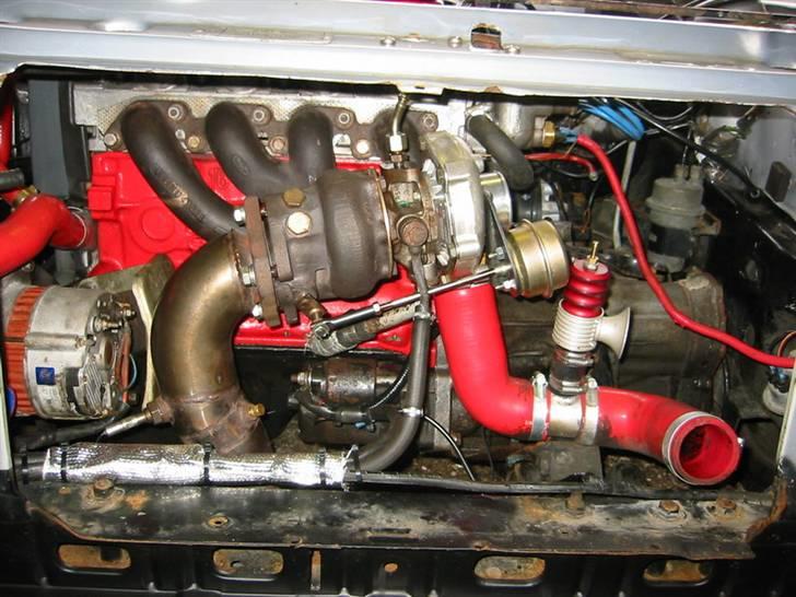 Ford Escort RS Turbo "Solgt"  - Den "lille" mølle + 3" downpipe Mongoose. billede 12