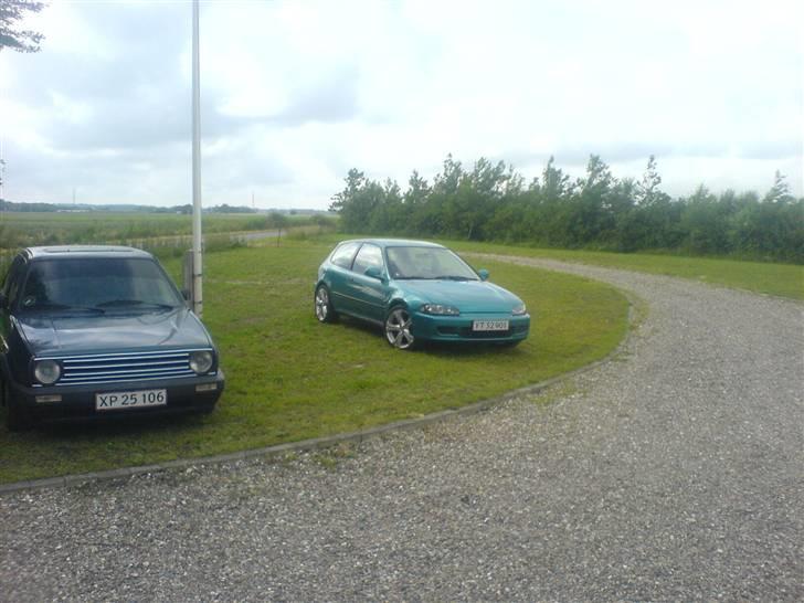 Honda Civic SOLGT - ude ved mike´s 18´års billede 13