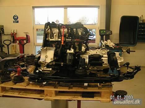 VW vr6 - Motor,  gearkasse og forbro nyrenoveret lige til at sætte i. billede 6