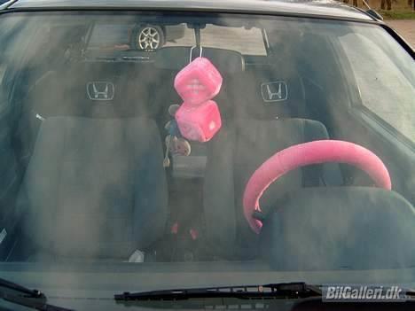 Honda Civic....Musen SOLGT! - super cool lyserødt plys billede 6