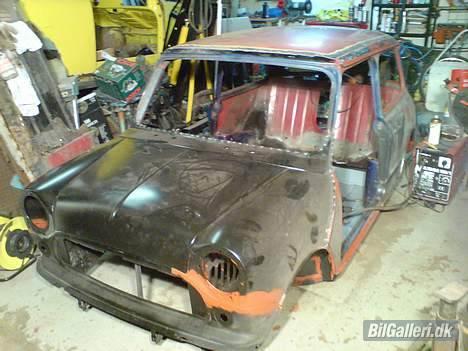 Austin-Morris COOPER - STATUS pr. 17/3-07: Alt pladearbejdet færdigt. billede 12