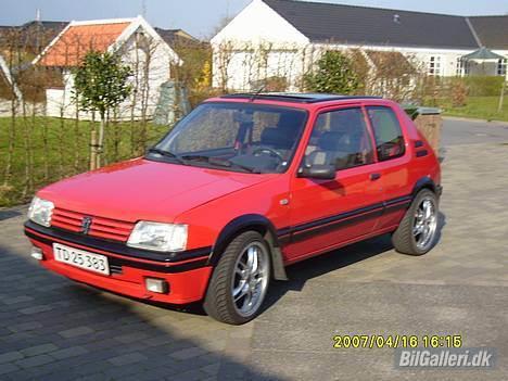 Peugeot 205 1,9 gti solgt billede 2