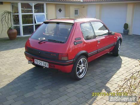 Peugeot 205 1,9 gti solgt billede 3