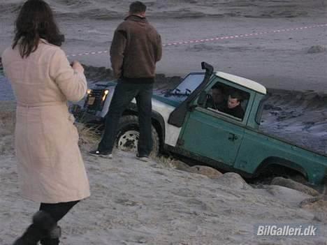 Land Rover Defender 90" 3.3TD#solgt# - strandtur 2007 billede 15