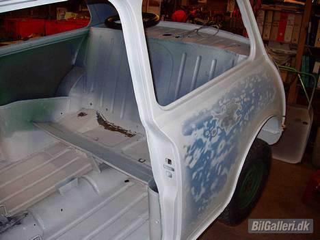 Mini morris mascot - slibning, sandblæsning og apoxy skal der til... billede 5