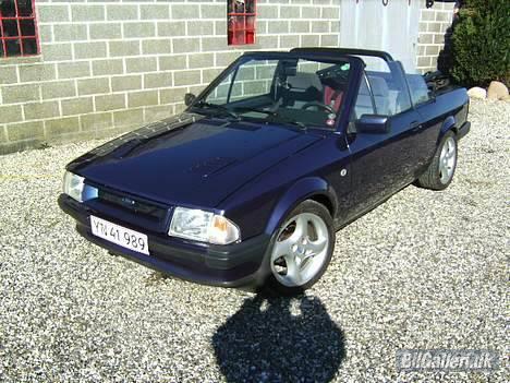 Ford Escort Xr3i Cab SOLGT billede 10