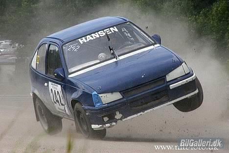 Opel kadett 2,0 16v rallycross - næsten landet. billede 6