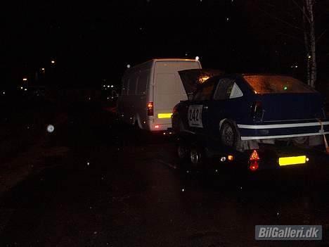 Opel kadett 2,0 16v rallycross - pakket og klar. billede 11