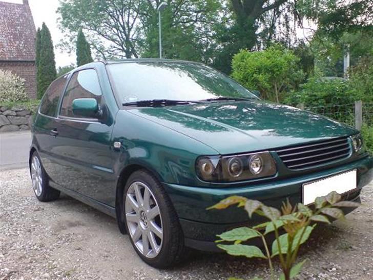 VW Polo 6N (Solgt) - Fronten nu.. Angel Eyes med Xenon og Emblemfri Grill billede 2