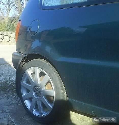 VW Polo 6N (Solgt) - Bagerste hjul - kunne godt trænge til at blive sænket her  :) billede 6