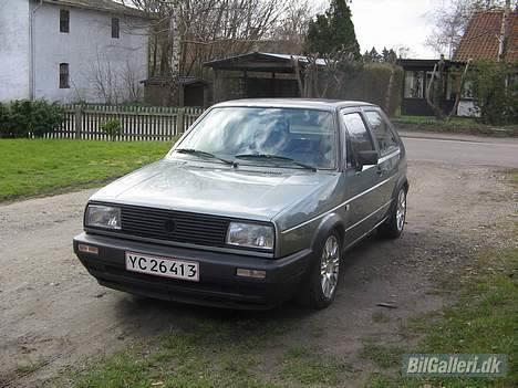 VW golf 1,6 td/gtd (solgt) - sådan så den ud da jeg fik den billede 1