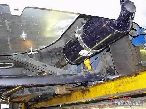 Toyota Starlet Rallycross solgt -  Home made udstødnings system i rustfri billede 9