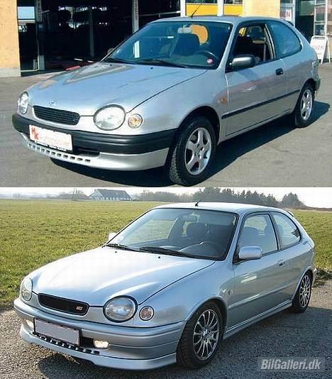Toyota Corolla E11 *SOLGT* - Bilen da jeg købte den og 3 måneder senere... billede 15