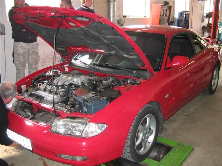 Mazda MX6 2.5 V6 24V( SOLGT) - På rullefeldt hos Kim Bonde i Kvanløse. billede 13