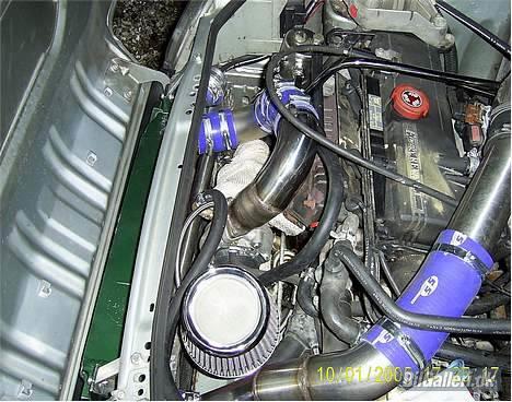 Renault Clio - Sådan kunne et et turboprojekt se ud! (billedet er taget fra en anden, der har forsøgt sig med en turbo) billede 6