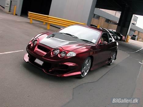 Hyundai Tiburon"Spartacus" *Solgt* - Nogenlunde sådan den ender, dog med mange ændringer end denne har, dog samme skørtesæt. billede 12