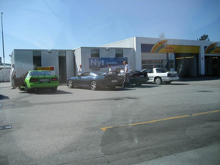 Toyota Supra 3,0i Turbo "SOLGT" - allan´s grønne lyn, martins MK4TT, trols´s MK3Tm og min MK3 T billede 18