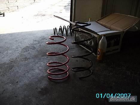 Fiat Bravo 1.4 SX "Byttet" - Meget stor forskel på orginal og sænknings fjedere.. billede 20