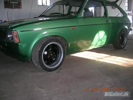 Opel kadett city Solgt  - Nu den er sænket. og ny malet fælg kant billede 7