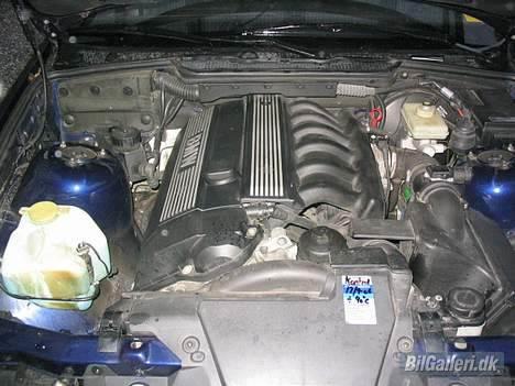 BMW E36 323I - Motorrummet bære præg af flere ganges undervognsbehandling. billede 2