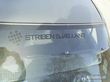 Toyota Carina II GLI (solgt) - Striben Sjælland sticker i bag ruden billede 9