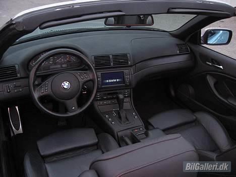 BMW E46 325Ci Cab. ** SOLGT ** - Lidt flere billeder indefra af kabinen.. billede 5