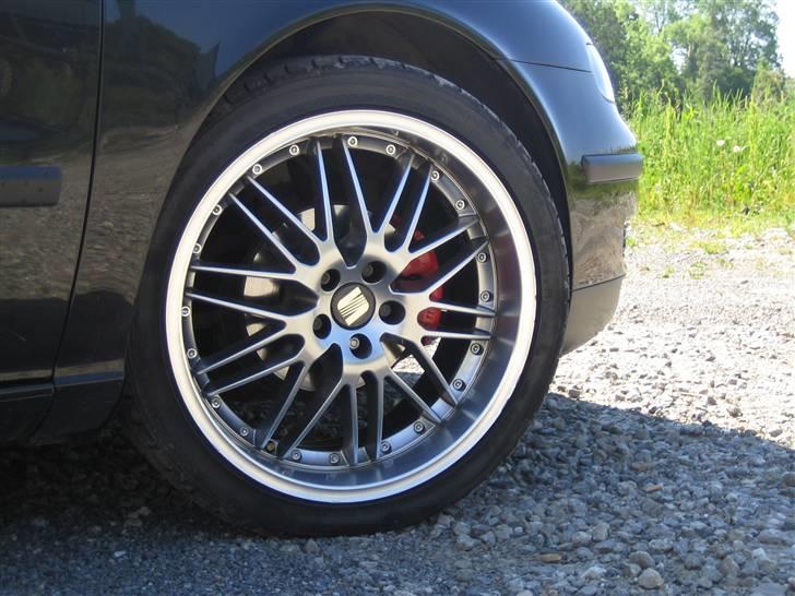 Seat Leon 1,6 16V 1M - ¦ dekk/felger: dekk; 225/40 Toyo Prox T1R. felger; 18" Proline PI. billede 5