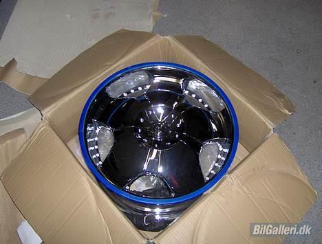 Opel Omega B MV6 (solgt) - Så kom der endelig fælge fra tyskland.... billede 17