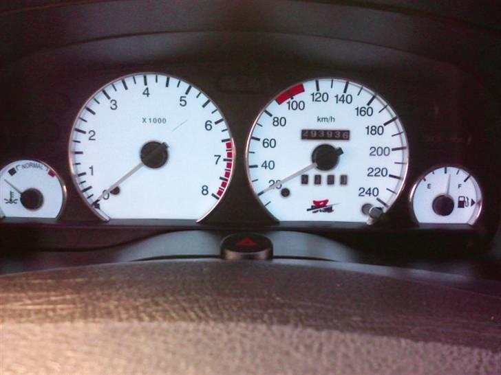 Ford Mondeo  SOLGT - Plasmaskiver  med blåt og rødt lys.. Og krom ringe billede 8