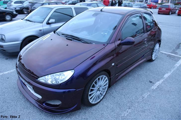 Peugeot 206 GTI 160HK - SOLGT! - Aalborg træf. Foto taget af Ebbe J billede 8