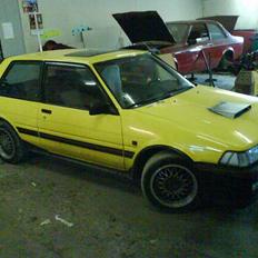 Toyota corolla ae82 turbo solgt