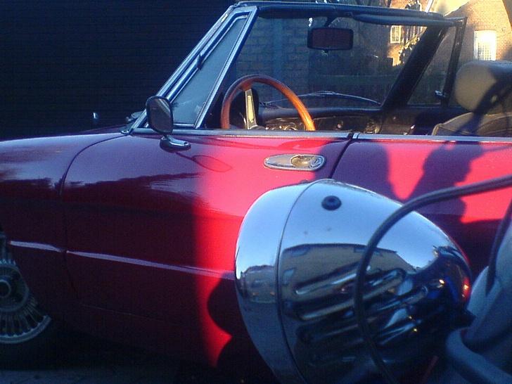 Alfa Romeo spider 1750 - SOLGT - billede 8