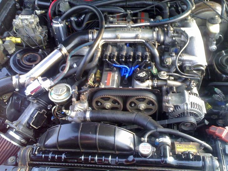 Toyota Supra Turbo - 03/2007: Starten på et nyt år. Motorrum blev lige vasket lidt. billede 12