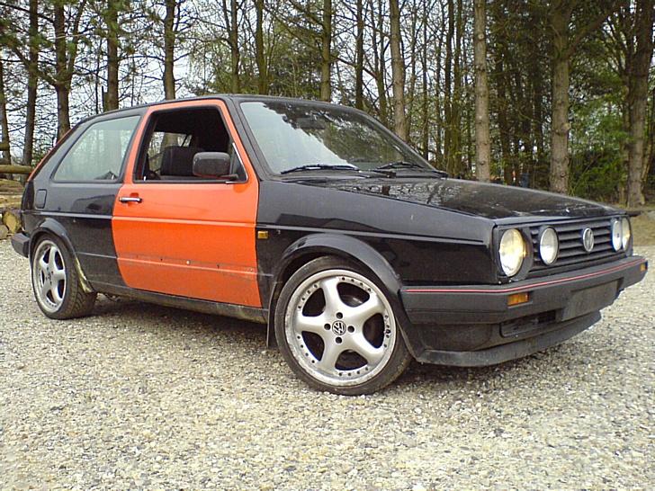 VW Golf GTI 16V - Så er den blevet sænket 40mm for og bag billede 13