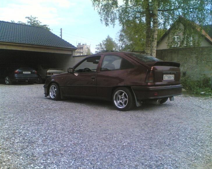 Opel kadett e gsi  16v  solgt! - lige fået mine borbet t på. billede 11