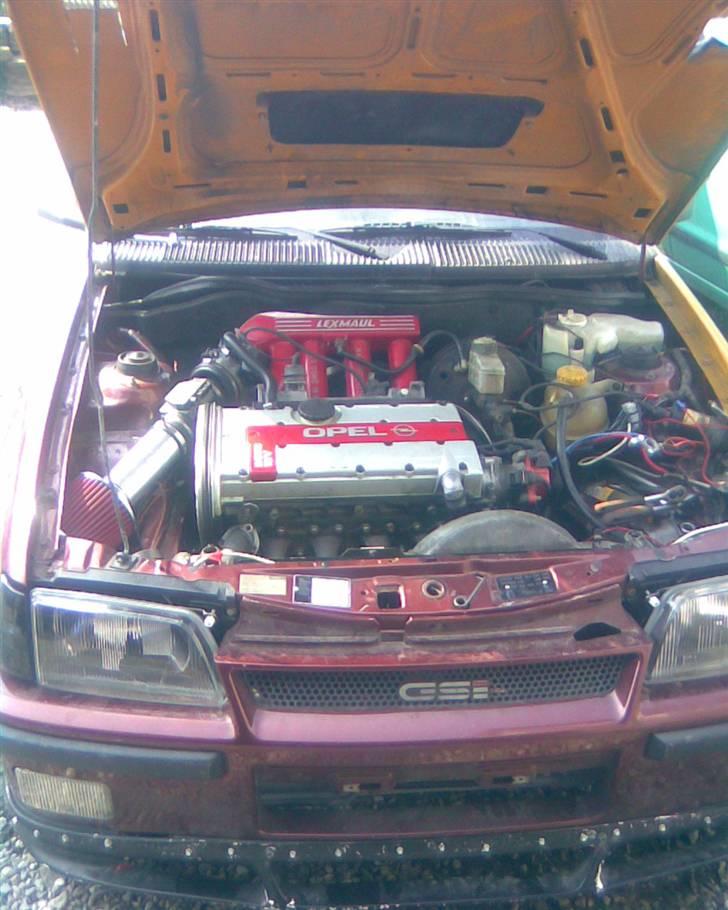 Opel kadett e gsi  16v  solgt! - filter+ lexmaul. billede 13